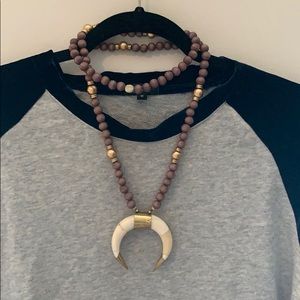 Wrap necklace